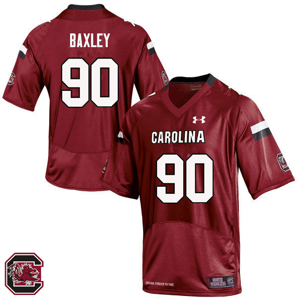 Men South Carolina Gamecocks #90 Wyman Baxley College Football Jerseys Sale-Red